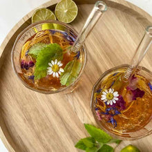 Lade das Bild in den Galerie-Viewer, GLASSTROHHALME INAsTEA 6x 20 cm - INAsTEA - Strohhalm - Tee ohne Aroma - albanischer Bergtee